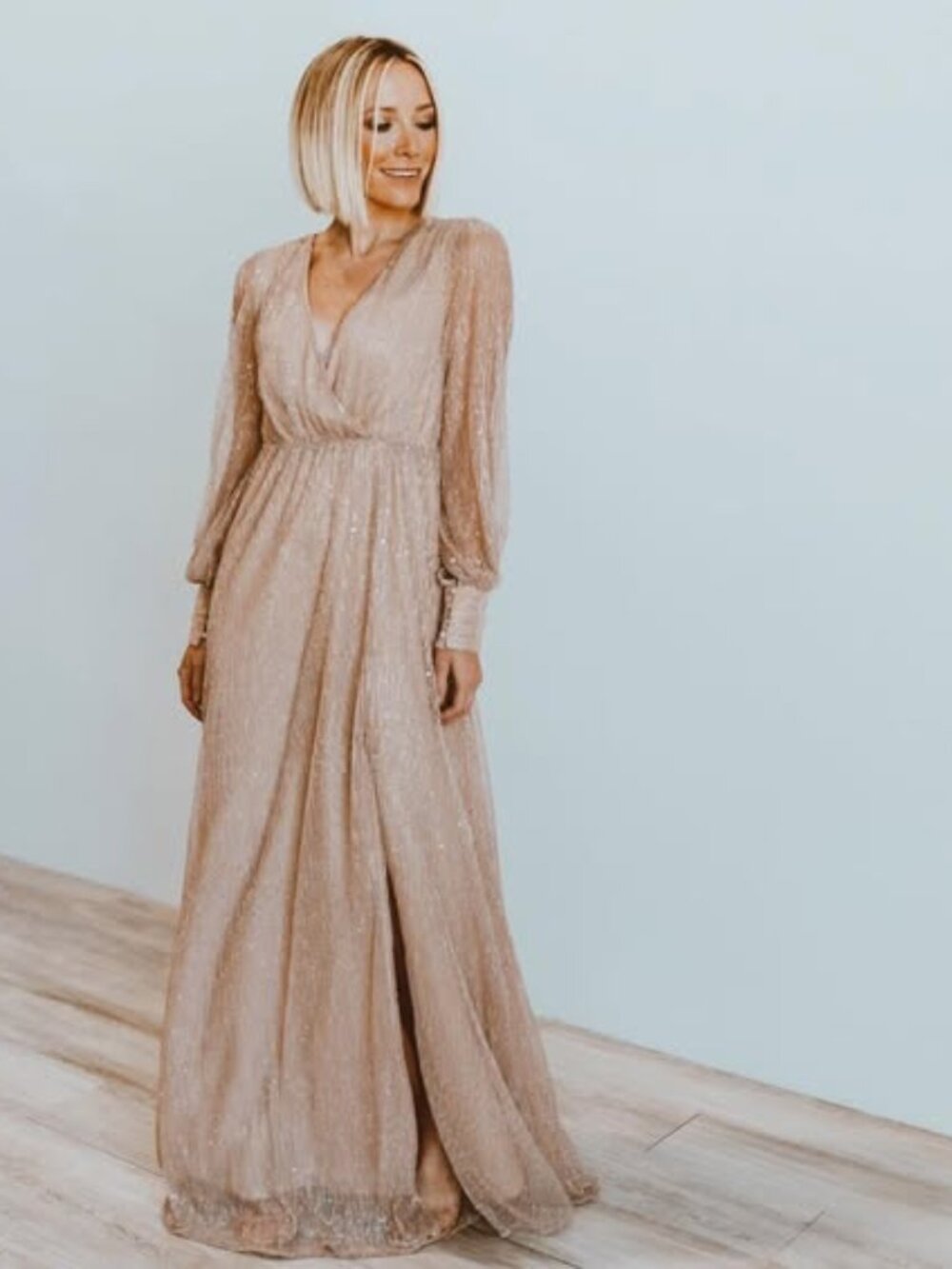 Baltic Born Abigail Sparkle Maxi Dress Size Large